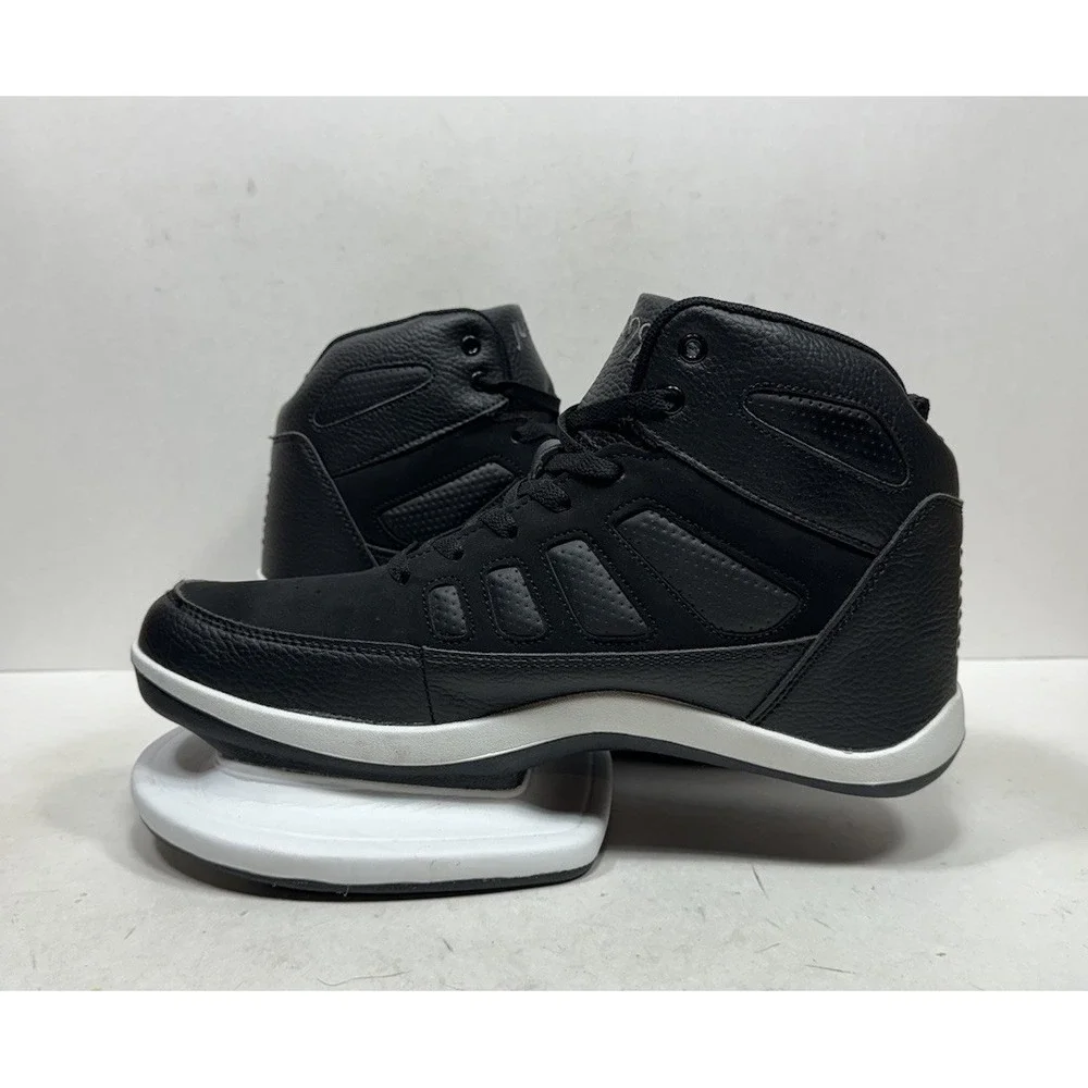 Jump99 Strength Training Shoes Men's Size 11 Black Leather Plyometric High Top